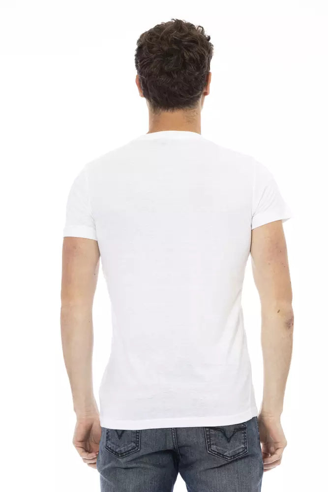 T-shirt imprimé blanc élégant avec un confort supérieur