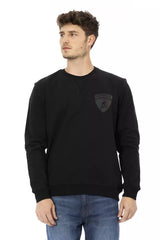 Elegantes Schild -Logo -Crewneck Sweatshirt