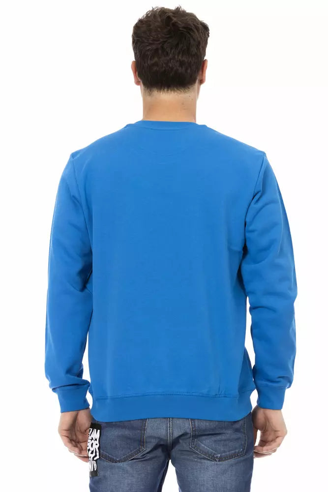 Cerulean Crewneck avec imprimé de logo Maxi