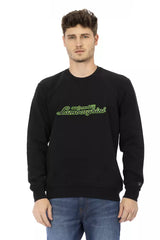 Sweat-shirt de Crewneck en coton élégant avec logo