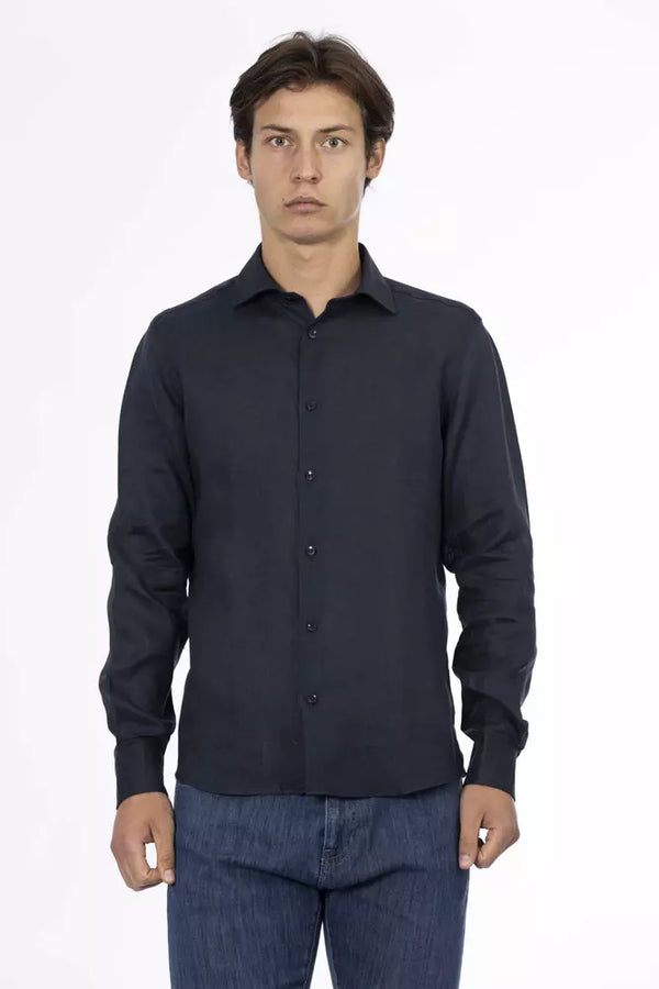 Chemise mince en lin élégant pour les hommes