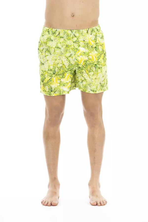 Trunks de natación con estampado tropical