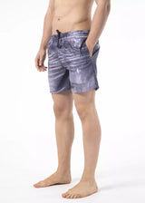 Schicke blau gedruckte Strandshorts