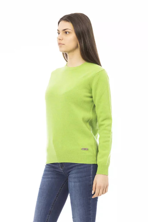 Eleganter Woll-Cashmere-Crewneck-Pullover