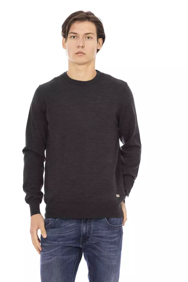 Eleganter Crewneck -Monogramm -Pullover