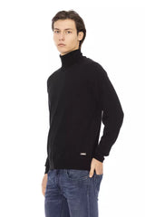 Eleganter Rollkragenpullover -Monogramm -Pullover