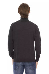 Eleganter Rollkragenpullover brauner Pullover