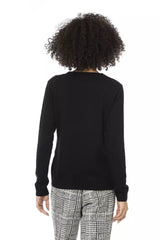 Monogramma chic Monogram CreWNeck Wool Blend Sweater