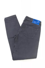 Chic jeans de piel de caballo delgada de ajuste delgado