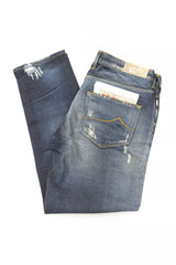 Elegante gerade Beinjeans mit schicken Rissen