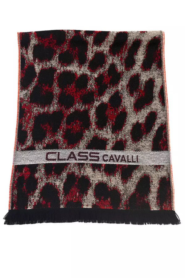 Borgogna Animalirier Fantasy Logo Scarf