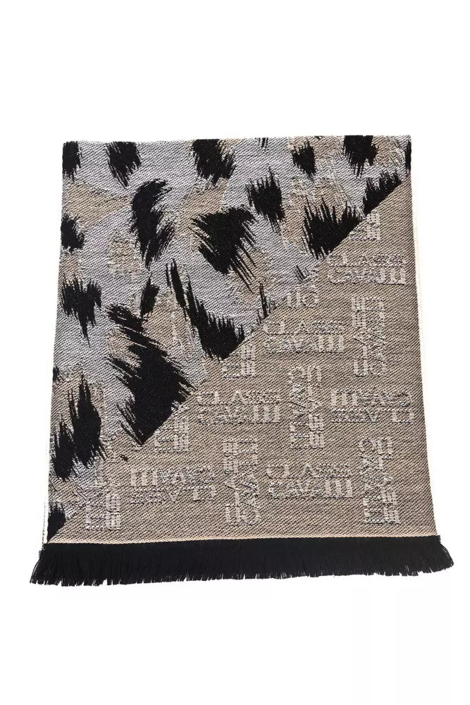 Chic Animalier Wool-Blend Buff