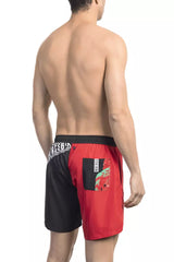 Ravishing Red Seitdruck Schwimmshorts