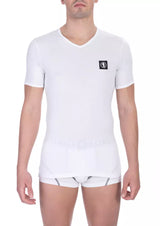 T-shirt masculin en V-Neck Blend - style intemporel