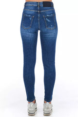 Jeans in denim lavate maschili per stile sofisticato