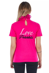 Pink Cotton Women Top