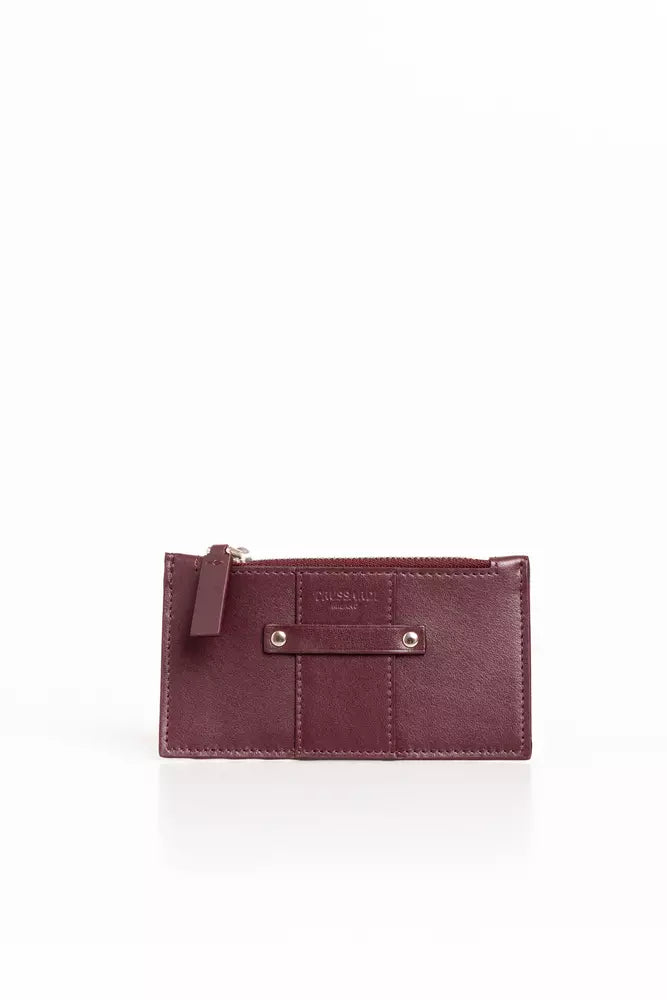 Brown Leather Men Cardholder