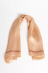 Pink Silk Women Scarf