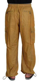 Elegantes pantalones de lino italiano