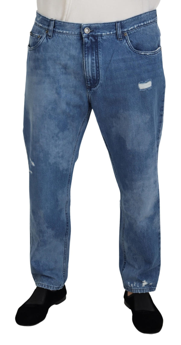 Pantaloni in denim italiani d'élite