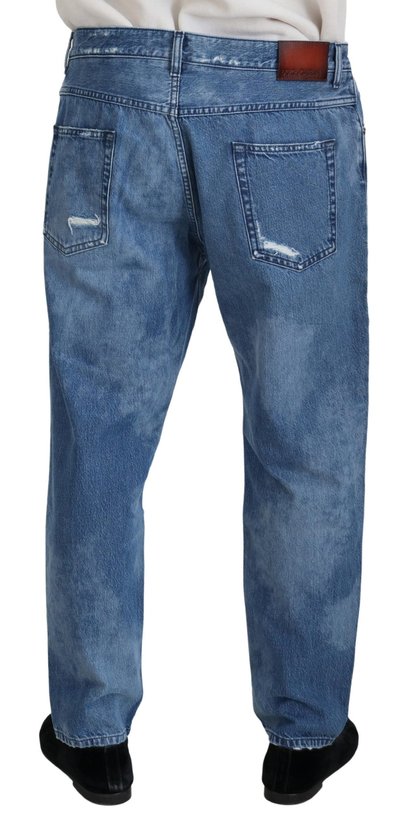 Pantalon en jean italien d'élite