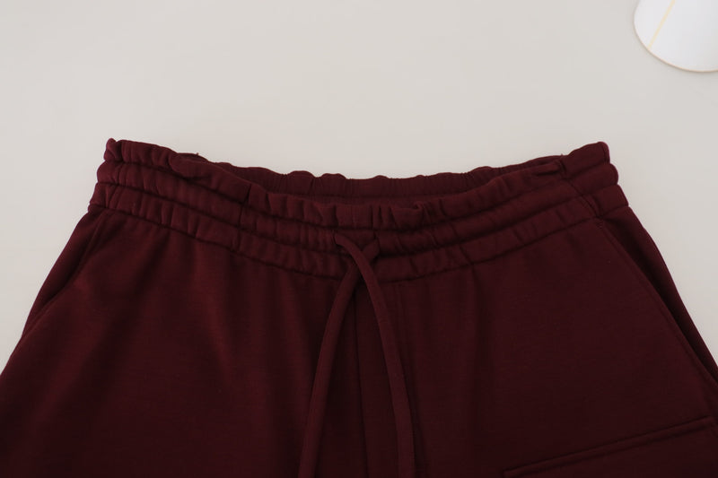 Eleganti pantaloncini su misura marrone