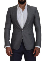 Elegante giacca Blazer Sicilia grigio chiaro