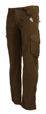 Pantaloni da carico marrone chic marrone