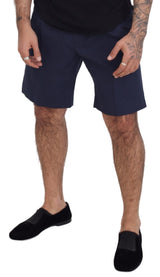 Elegante blaue Chino -Shorts