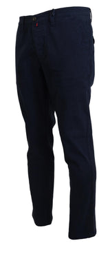 Pantalon de robe saphir élégant pour hommes