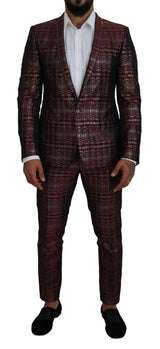 Bordeaux Fantasy Slim Fit Two-Piece Suit