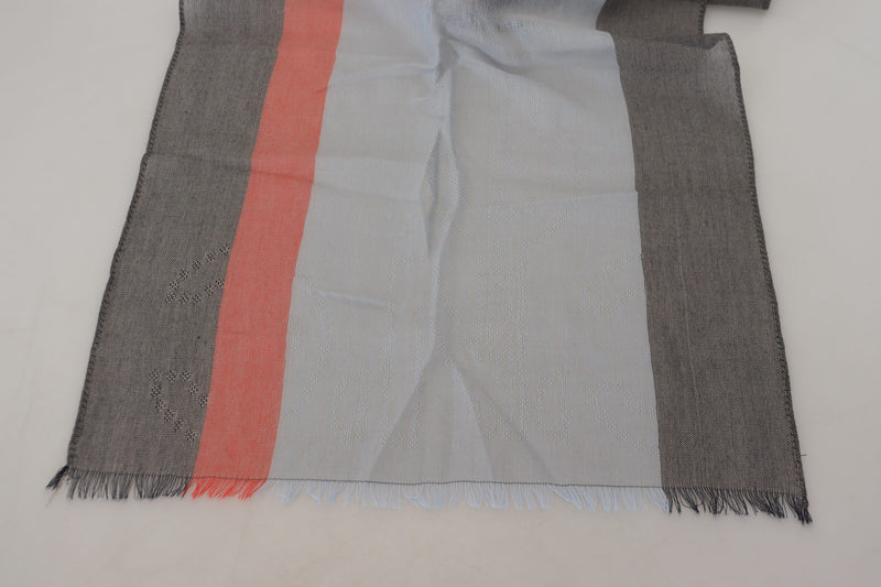 Multicolor Cotton Men's Luxury Scarf