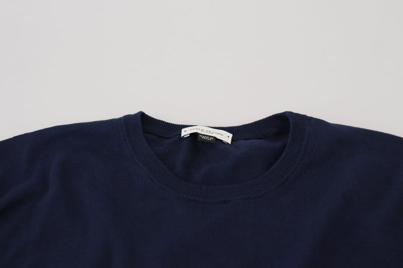 Authentischer Crewneck Blue Pullover Pullover