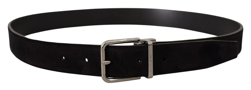 Ceinture de grenouille en cuir noir élégant