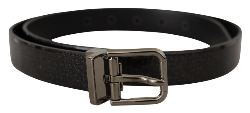 Ceinture en cuir multicolore élégante