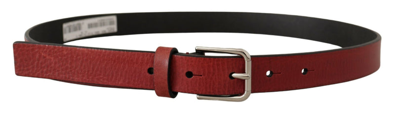 Ceinture en cuir italienne marron élégante