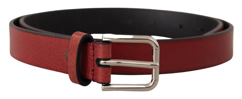 Ceinture en cuir italienne marron élégante