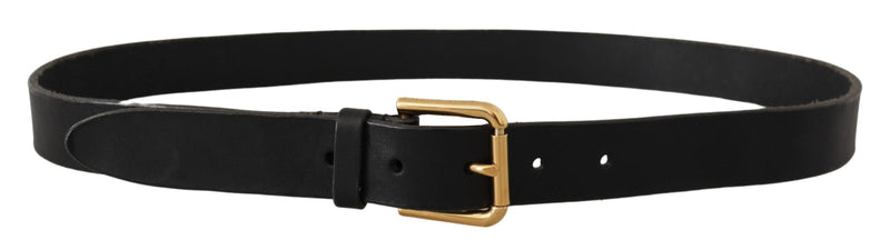 Ceinture en cuir élégante avec boucle en métal