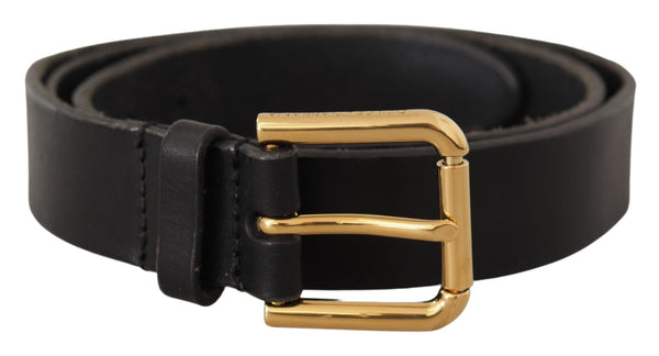 Ceinture en cuir élégante avec boucle en métal