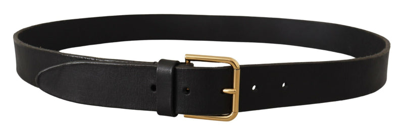 Ceinture en cuir élégante avec boucle en métal