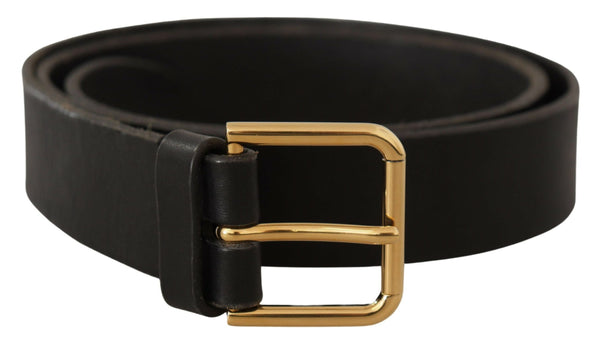 Ceinture en cuir élégante avec boucle en métal