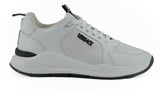 Sneaker eleganti in pelle di vitello bianco