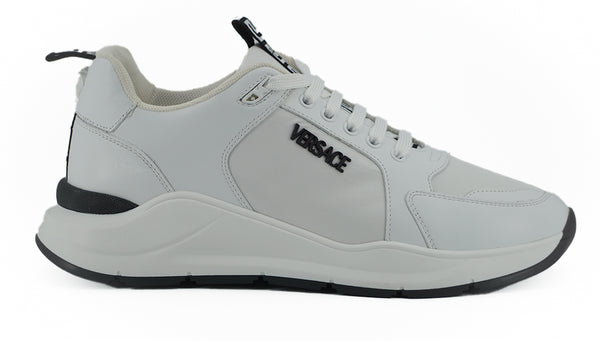 Sneaker eleganti in pelle di vitello bianco