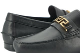 Mocassins pour hommes en cuir noir élégant