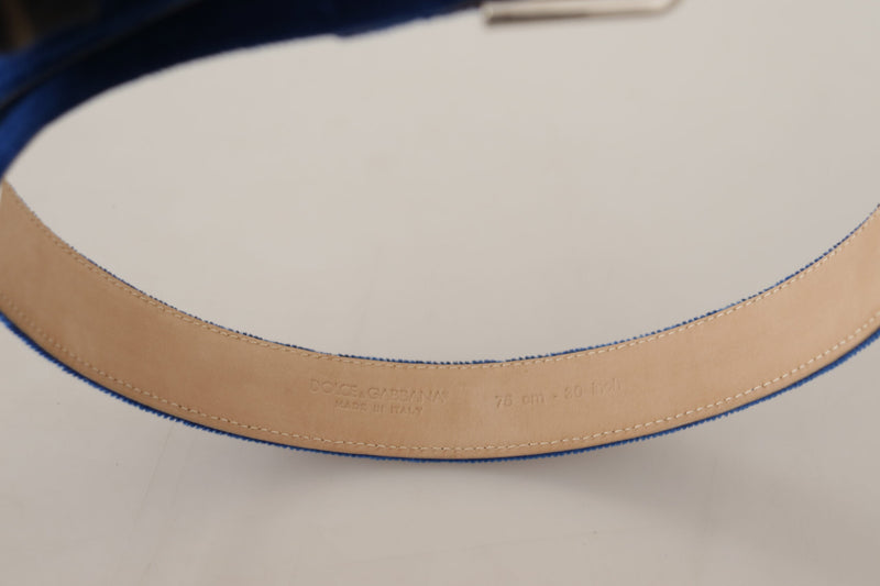 Ceinture en métal en velours élégant