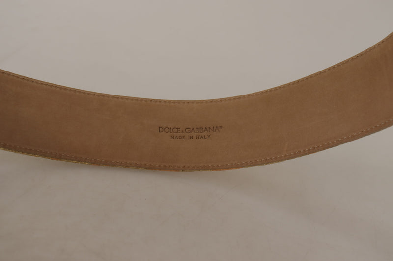 Ceinture en cuir élégante avec boucle de logo