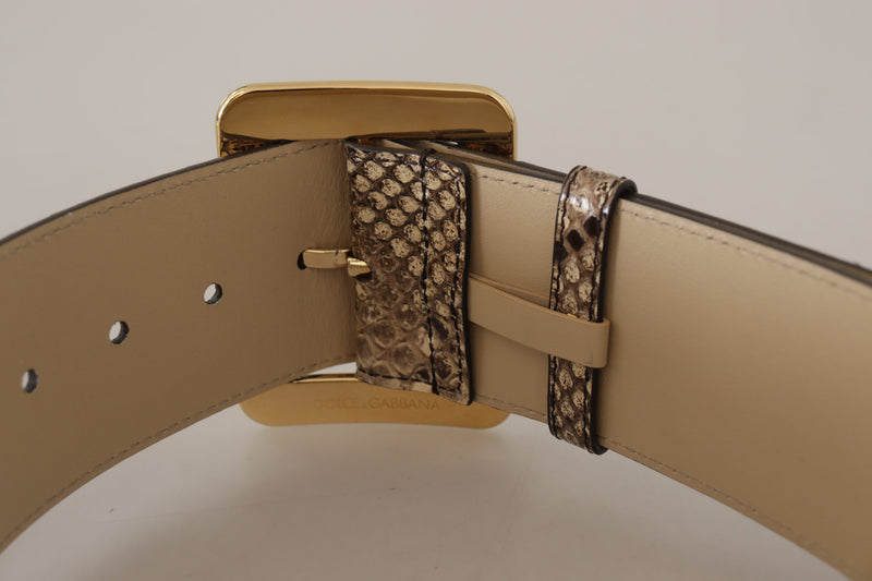 Ceinture en cuir élégante avec boucle gravée