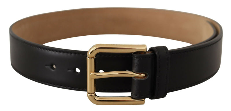 Ceinture en cuir élégante avec boucle de logo