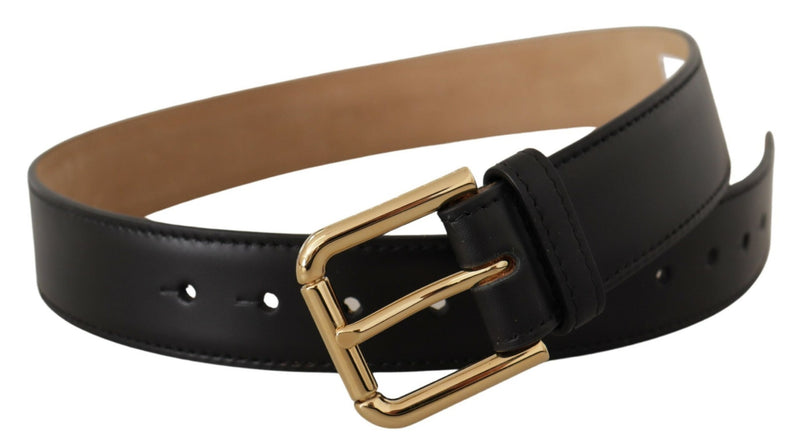 Ceinture en cuir élégante avec boucle de logo