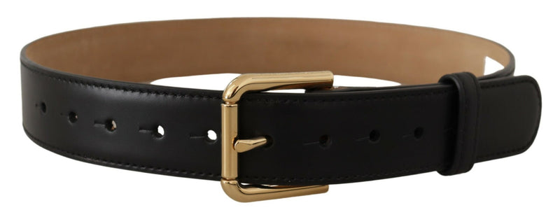 Ceinture en cuir élégante avec boucle de logo